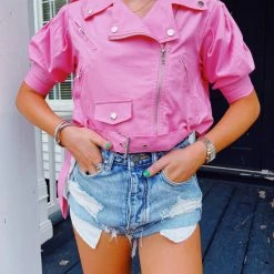 BACON LETTUCE TOMATO Sista Sista Jacket - Pink