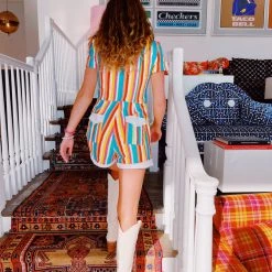 Triple Threads Funky Town Romper