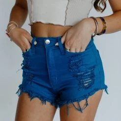 Triple Threads Royal Blue Shorts Bottoms