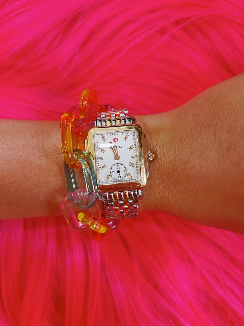 Triple Threads Rainbow Chunky Bracelet Accessories & Gifts