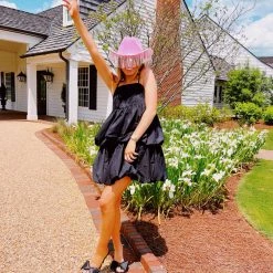 AZALEA WANG The Rae Rae Heel - Black Shoes