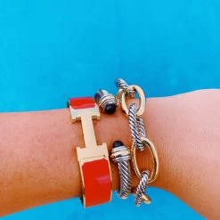 Triple Threads - MEB Chunky Wire Bracelet - Black