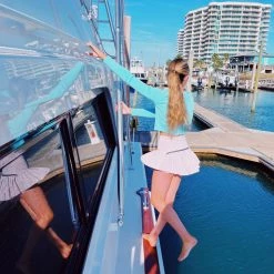 LILY CLOTHING Tennis Queen Skirt - Pale Purple/Pink Bottoms