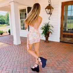 EDIT BY NINE Dainty Days Dress - Floral/Blush