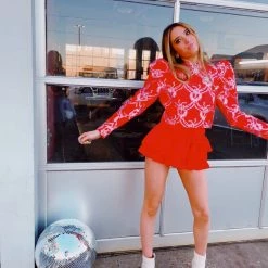 Triple Threads Royalty Top - Red