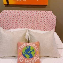 Peking Handicraft The World Is Yours Hook Pillow