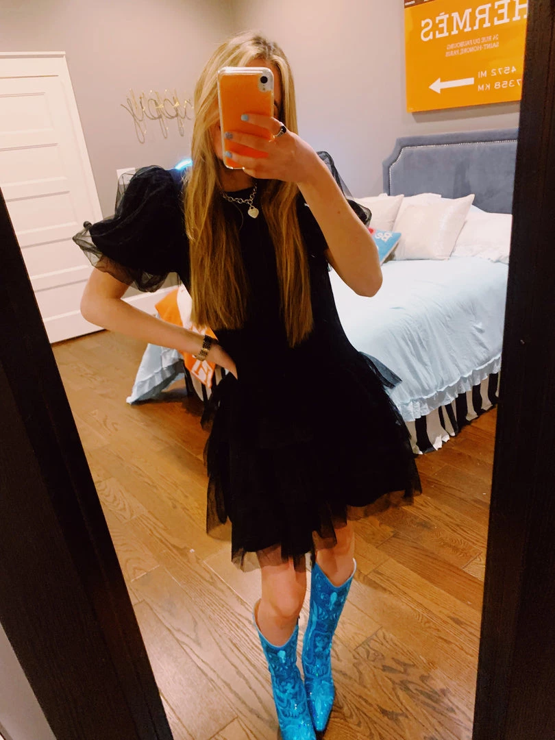 Triple Threads Mix Media Dress