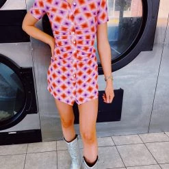 OLIVACEOUS Funky Town Dress