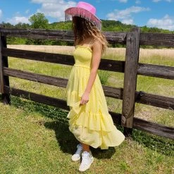 MABLE Balanced Maxi Dress - Yellow Dresses