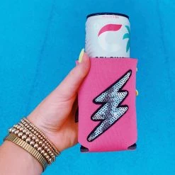 Triple Threads Accessories & Gifts Lightning Bolt Koozie