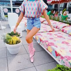 Triple Threads Rainbow Bubble Set TOP - QUEEN OF SPARKLES Tops