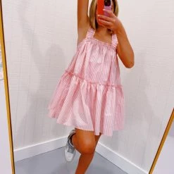 IDEM DITTO Sweetie Pie Striped Dress