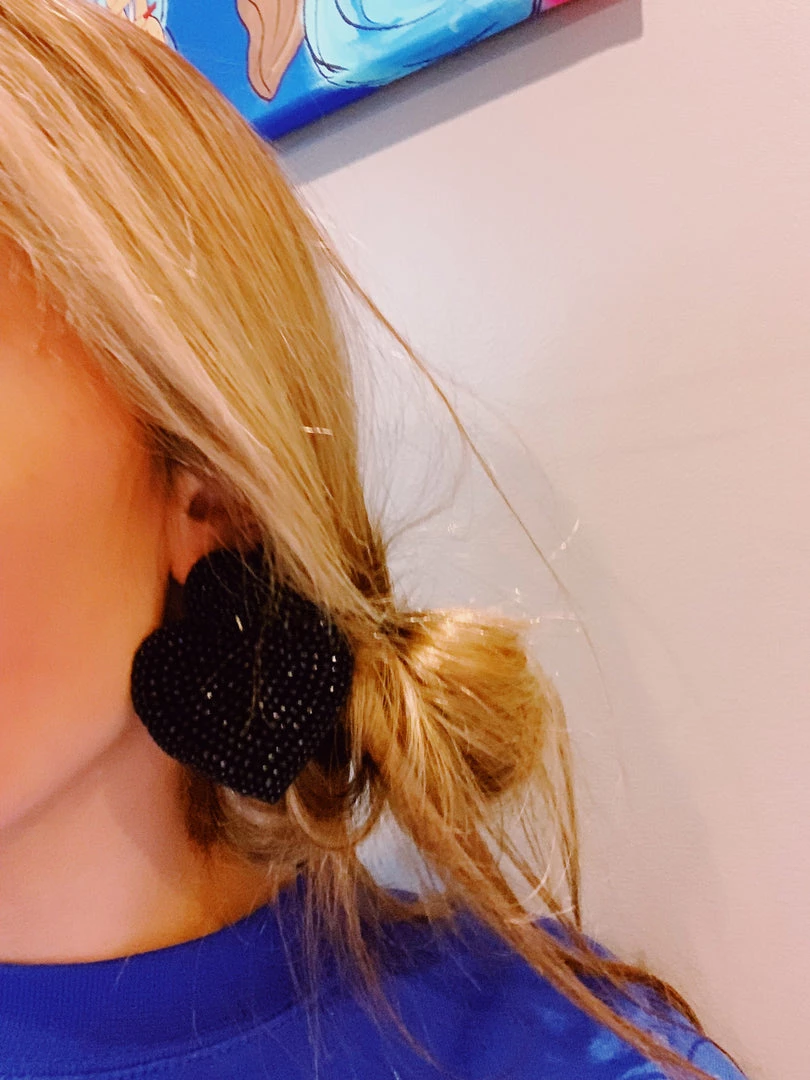 Triple Threads Big Heart Earrings Accessories & Gifts