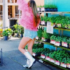 L.A SHOE KING Rockin’ Metallic Boot - Silver