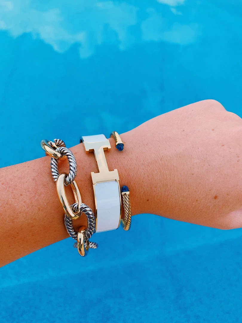 Triple Threads H Bracelets