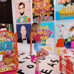 Triple Threads The Indy Heel - Fuchsia