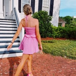 ENTRO Take A Second Romper - Pink