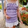 PINK RIPPLE New Arrivals Brunch With Me Dress - Purple