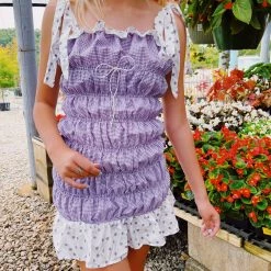 PINK RIPPLE New Arrivals Brunch With Me Dress - Purple