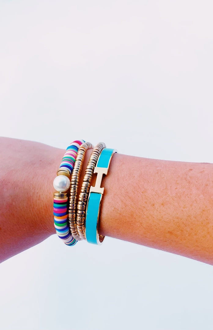 Triple Threads H Bracelets - Skinny