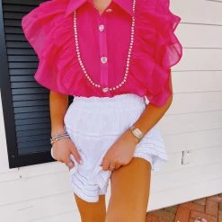 LA' ROS New Arrivals Girls Bestfriend Top - Pink