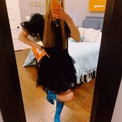 Triple Threads Mix Media Dress