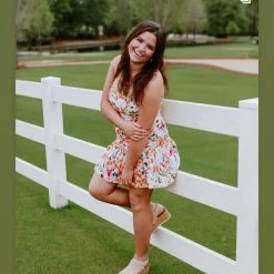 Triple Threads Dresses The Lily Dress - Floral