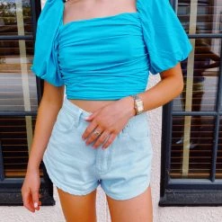 SIGNATURE 8 Whats Your Story Shorts - Blue