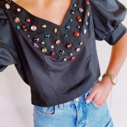 LA' ROS The Brittany Top Tops