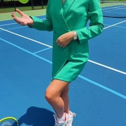 VENTI6 The Blazer Dress - Green New Arrivals