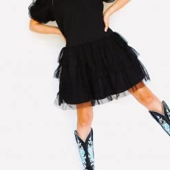 Triple Threads Mix Media Dress