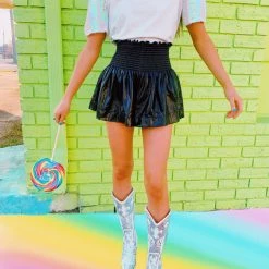 Triple Threads Disco Cowgirl Boots - Silver Shoes