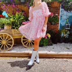 STORIA Tea Party Babydoll Dress Dresses
