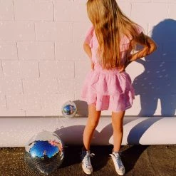 Triple Threads The Lacey Set - Pink/Bottoms