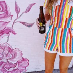 Triple Threads Funky Town Romper