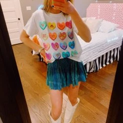 Triple Threads Bottoms Aqua Swing Short - Queen Of Sparkles