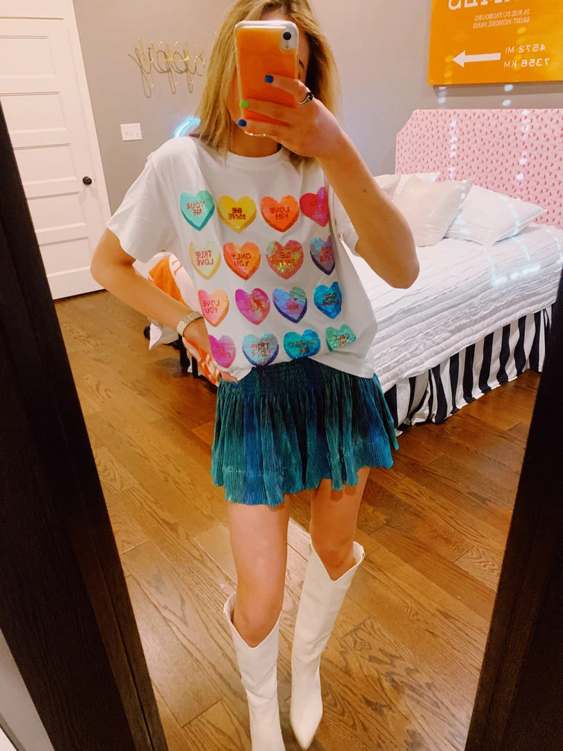 Triple Threads Bottoms Aqua Swing Short - Queen Of Sparkles