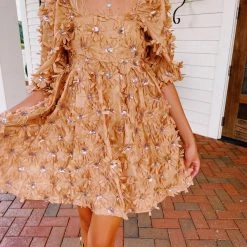 STORIA Center Of Attention Dress - Carmel New Arrivals