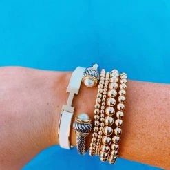 Triple Threads H Bracelets - Skinny