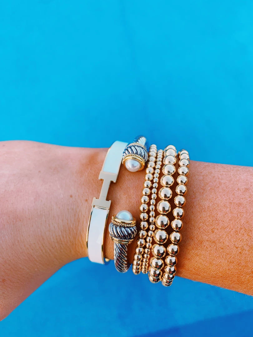 Triple Threads H Bracelets - Skinny