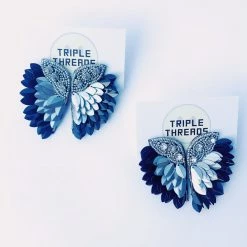 Triple Threads Wing Earrings Accessories & Gifts