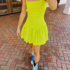 OLIVEACOUS Lemon Drop Dress - Citrus New Arrivals