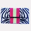 Triple Threads Zebra Queen Clutch