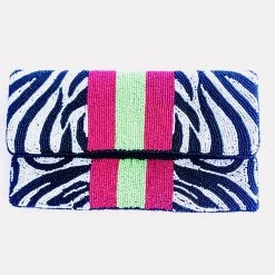 Triple Threads Zebra Queen Clutch