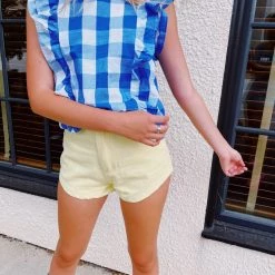 LOVE IS ALL Lover Girl Top - Blue New Arrivals