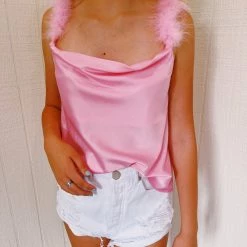 Triple Threads Tops Pretty Lady Tank - Pink