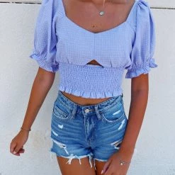 MIOU MUSE Off The Grid Top - Purple Tops