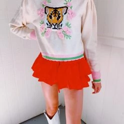 Triple Threads Tops Zookeeper Sweater