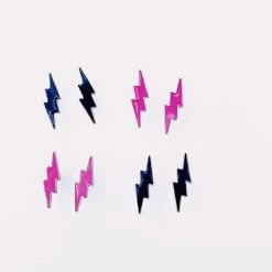 Triple Threads - MEB Accessories & Gifts Lightning Bolt Earrings