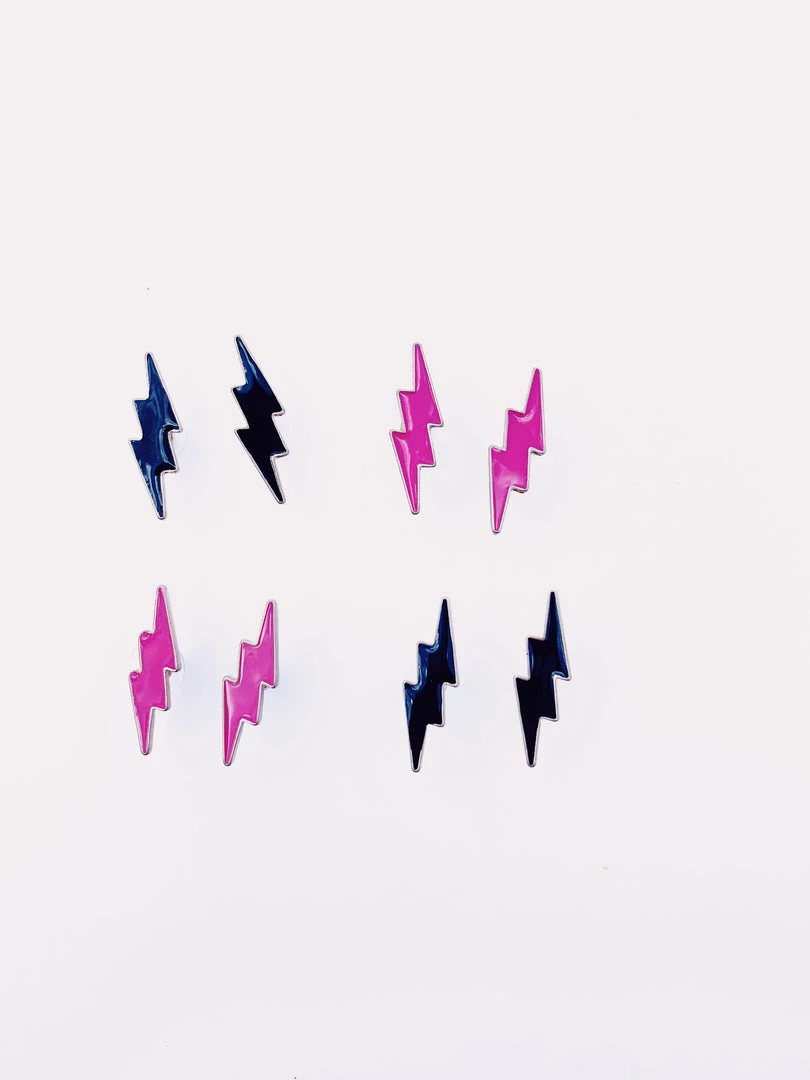 Triple Threads - MEB Accessories & Gifts Lightning Bolt Earrings